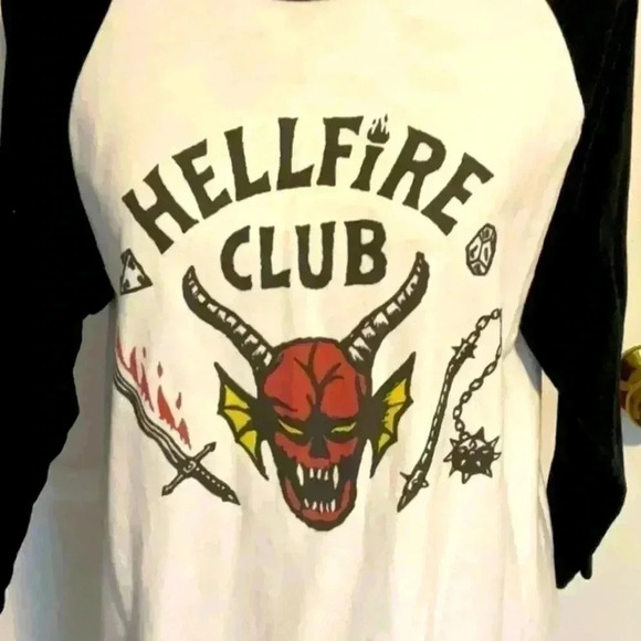 NWOT M&O Grapic  Long Sleeve T-Shirt in Size Medium - Picture 2 of 4